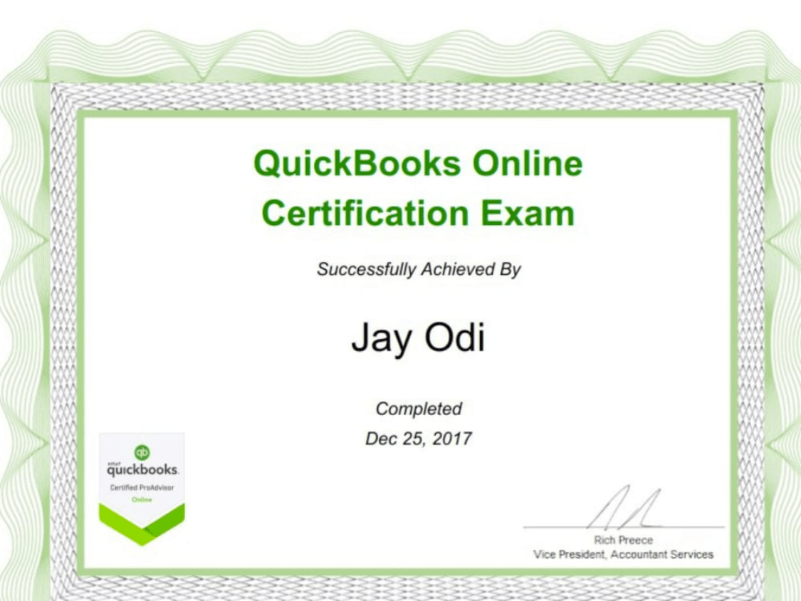QuickBooks Online Certification - Accountant for eCommerce Business