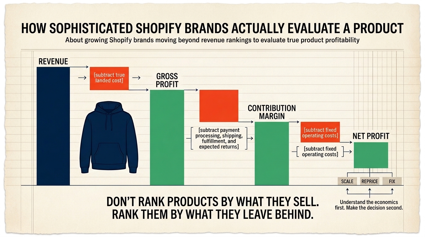 11 how sophisticated shopify brands actually evaluate a product